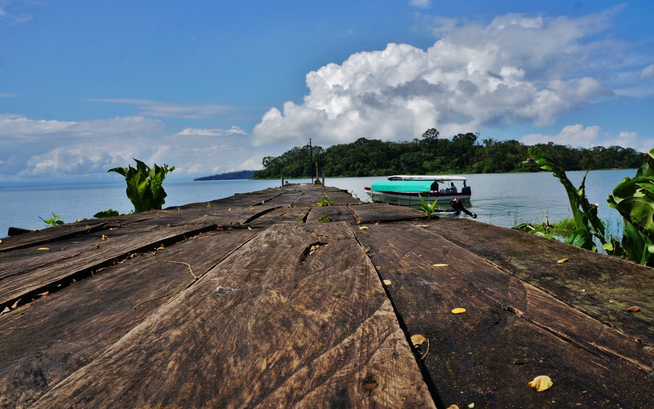 Illustration region Solentiname / zone lac nicaragua