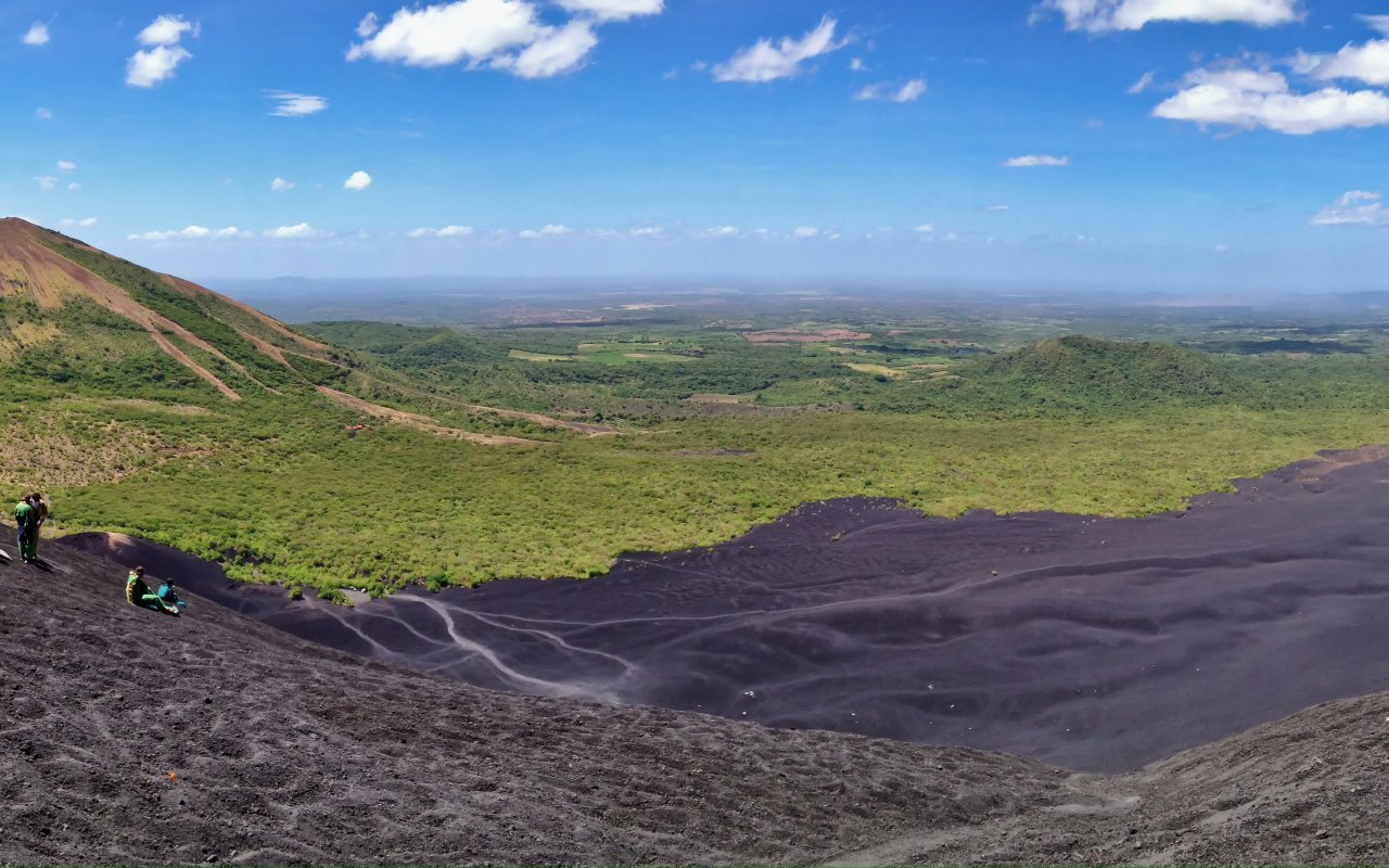 bannière région les volcans de Leon / zone Leon et le nord-ouest